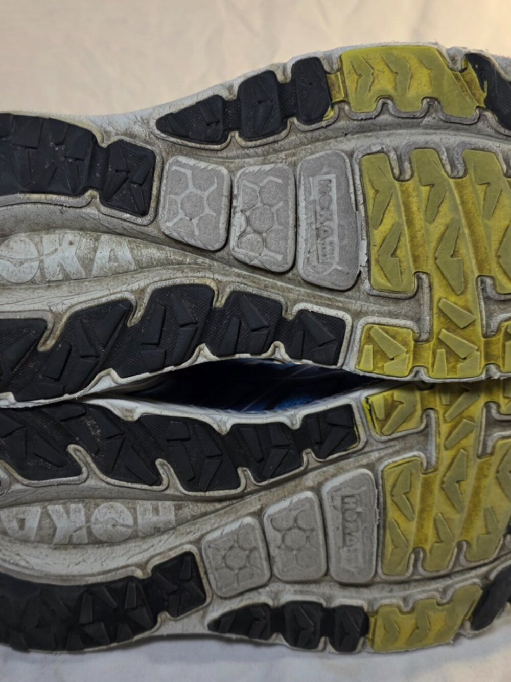 Hoka One One Stinson 3 ATR Trail Running Shoes Blue and Black See Desc for Size - Picture 14 of 16
